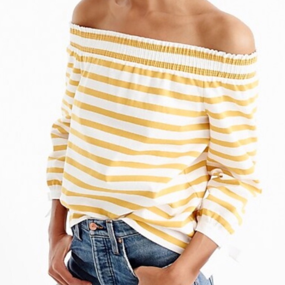 J.Crew off shoulder top